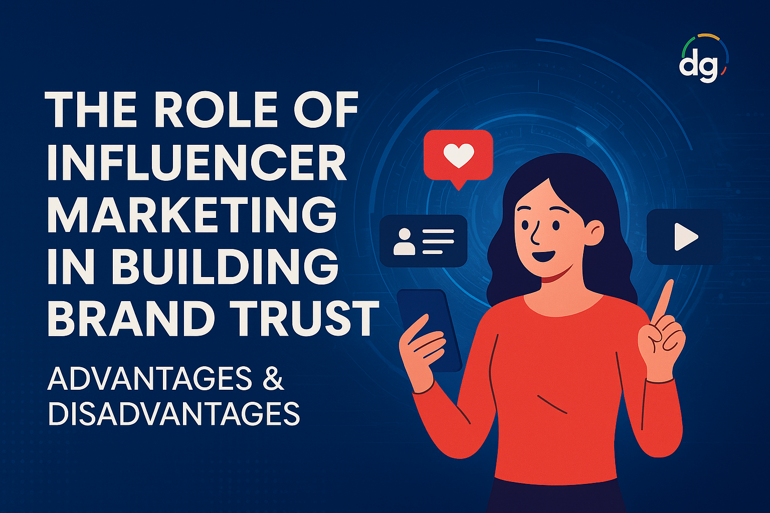 Influencer marketing collaboration between brand and social media influencer promoting brand trust and engagement.